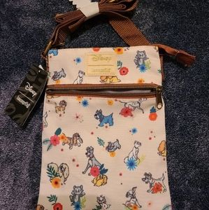 Loungefly Disney cats & dogs crossbody bag